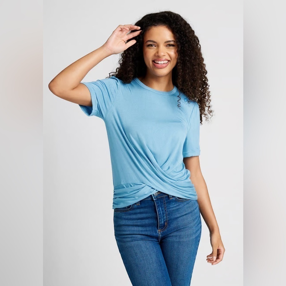 ModCloth A Twist of Fun Knit Top 1x